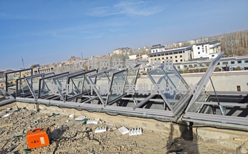 敦煌博物馆玉门排烟天窗