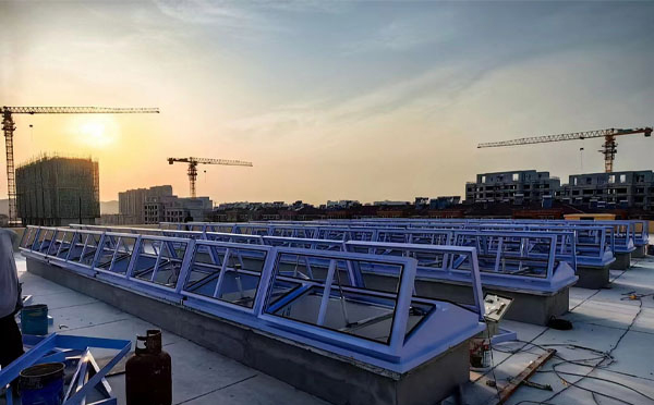 消防玉门排烟窗工作原理